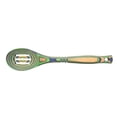 thumbnail image 1 of Cuchara Ranurada de Pakkawood de Isla Bamboo 30 cm Colores Pavo Real, 1 of 1