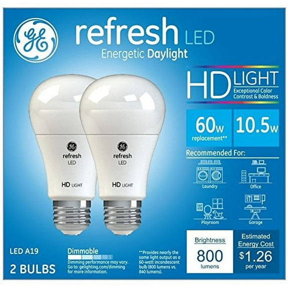 Led Rfrsh Dylght 60w 2pk