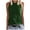 Green, variant on LYXSSBYX Tank Tops for Women Women's Sleeveless Summer Casual Tops Round Neck Solid Sleeveless Vest Tops