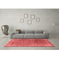 thumbnail image 3 of Ahgly Company Indoor Square Persian Red Traditional Area Rugs, 4' Square, 3 of 4