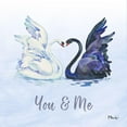 thumbnail image 3 of Brent, Paul 15x15 Black Modern Framed Museum Art Print Titled - Love Birds II, 3 of 5
