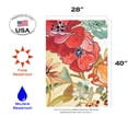 thumbnail image 2 of Toland Home Garden Watercolor Bouquet Flower Flag Double Sided 28x40 Inch, 2 of 5