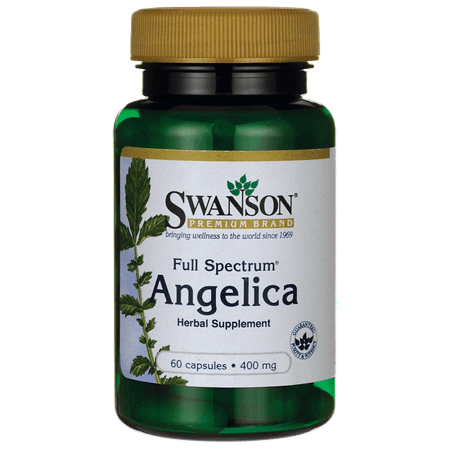 - Swanson Full Spectrum Angelica Root 400 mg 60 Caps