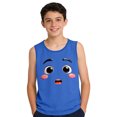 thumbnail image 3 of Camisola de Niños Pequeños con Impresión de Gradiente Lindo, Tela Suave sin Mangas para el Uso Casual Y Ocasiones Especiales, 3 of 8