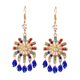thumbnail image 2 of Pendientes para mujer, regalos para mujer, pendientes de moda de estilo étnico para mujer, pendientes únicos, pendientes festivos, joyería decorativa, anillo de aleación., 2 of 4