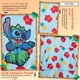 thumbnail image 5 of Sudadera con capucha Disney Stitch para mujer, forro polar, azul claro, 5 of 7