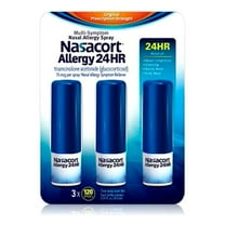 Nasacort Multi-Sympton 24Hr Nasal Allergy Relief Spray, 3x120 Ct