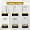 thumbnail image 6 of BNM Cotton Blend 6 Sheet Set, Queen, Silver, 6 of 6