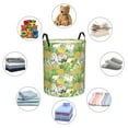 thumbnail image 4 of Fotbe Gnome and Pineapple Cesto de Ropa con Asas, Cesto Impermeable de Gran Capacidad, Bolsa de Lavado para Dormitorio, Cesto de Ropa con Ruedas y Asas-Small, 4 of 6