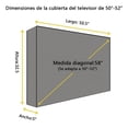 thumbnail image 2 of Protector De Pantalla Para Televisores Exteriores, 50-52 negro, 2 of 5