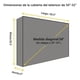 thumbnail image 2 of Protector De Pantalla Para Televisores Exteriores, 50-52 negro, 2 of 5