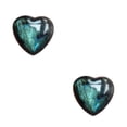 thumbnail image 2 of braveheart Moonstone Heart Shaped Palm Stone - Wide Application For Meditation And Suitable For DIY 2Set, 2 of 6