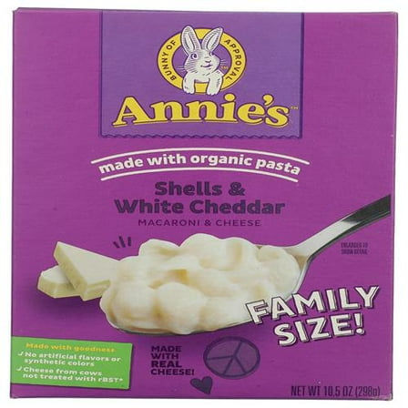 Annies Homegrown, Macaroni And Cheese, 10.5 Ounce - Pack of 2