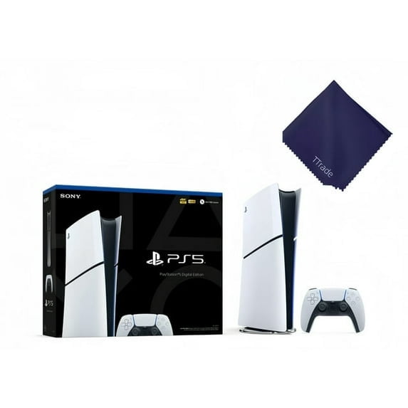 Sony PlayStation_5 Digital Edition Slim Console β Next-Gen 4K Ultra HD Gaming, 1TB SSD Storage,Disc-Free Gaming, PS_5 Slim