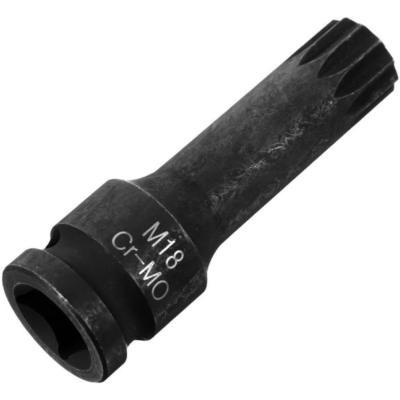 HONMEET Impact Driver Bit Nut Driver Sets 1Pack Heat Treated Black Square Head Construction