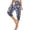 377#Blue, variant on Women's Harem Pants, High Waist Yoga Boho Trousers with Pockets Capris