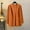 A01_Orange, variant on Womens Velvet Knit Sweater Cardigan Polar Soft Fleece Varsity Jackets Dressy Causal Long Sleeve Sweaters Crochet Sweatshirt with Double Pockets