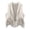 Beige, variant on Girl's Faux Suede Tassel Vest 70s Hippie Cardigan Cowgirl Fringe Jacket (Bronze, 8-9 Years)