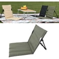 thumbnail image 3 of Silla de Playa Plegable, Cojín Portátil para Respaldo de Camping Al Aire Libre, Elegante para Picnic para Acampar (DE Verde), 3 of 4