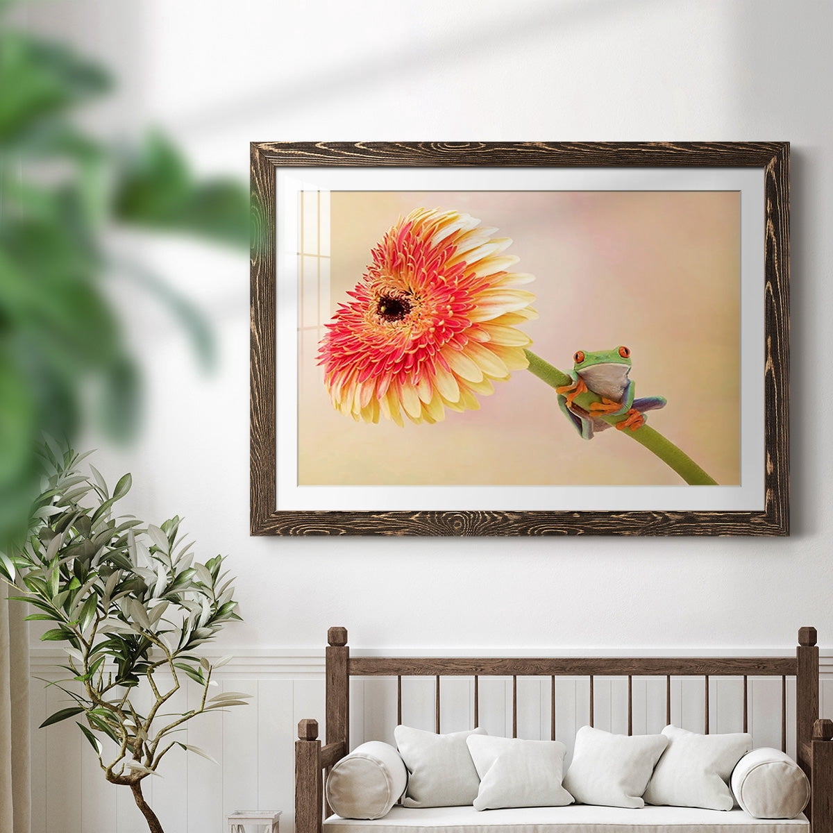 Hanging On IX-Premium Framed Print - Ready to Hang