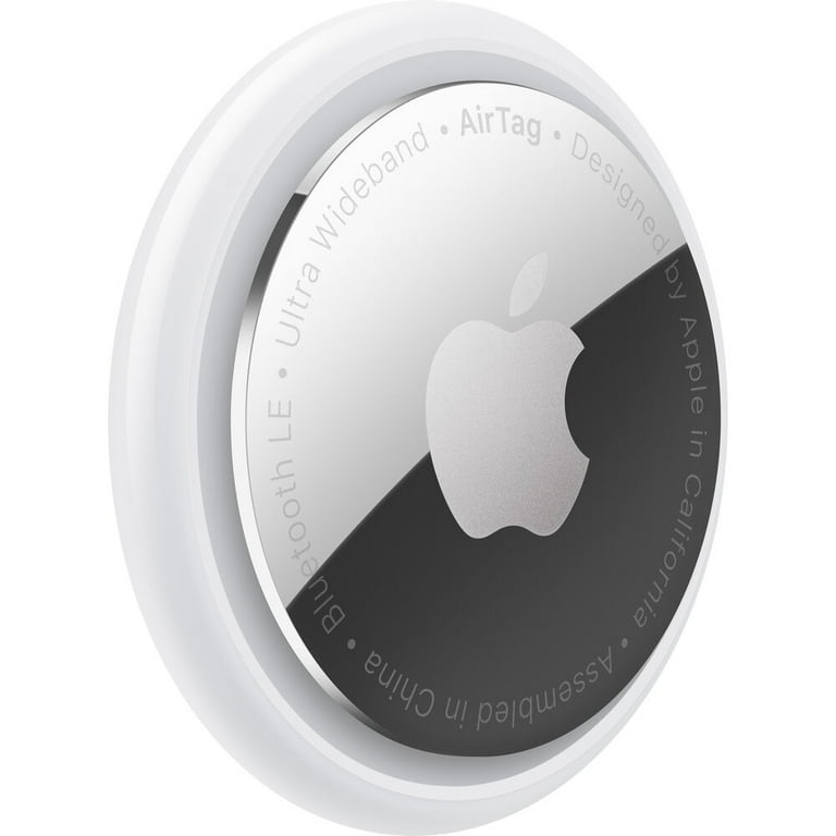 Apple AirTag Bluetooth Tracker - Silver (MX542AM/A) 4 Pack