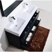 Kube Bath Bliss 59-inch Double Sink Bathroom Vanity