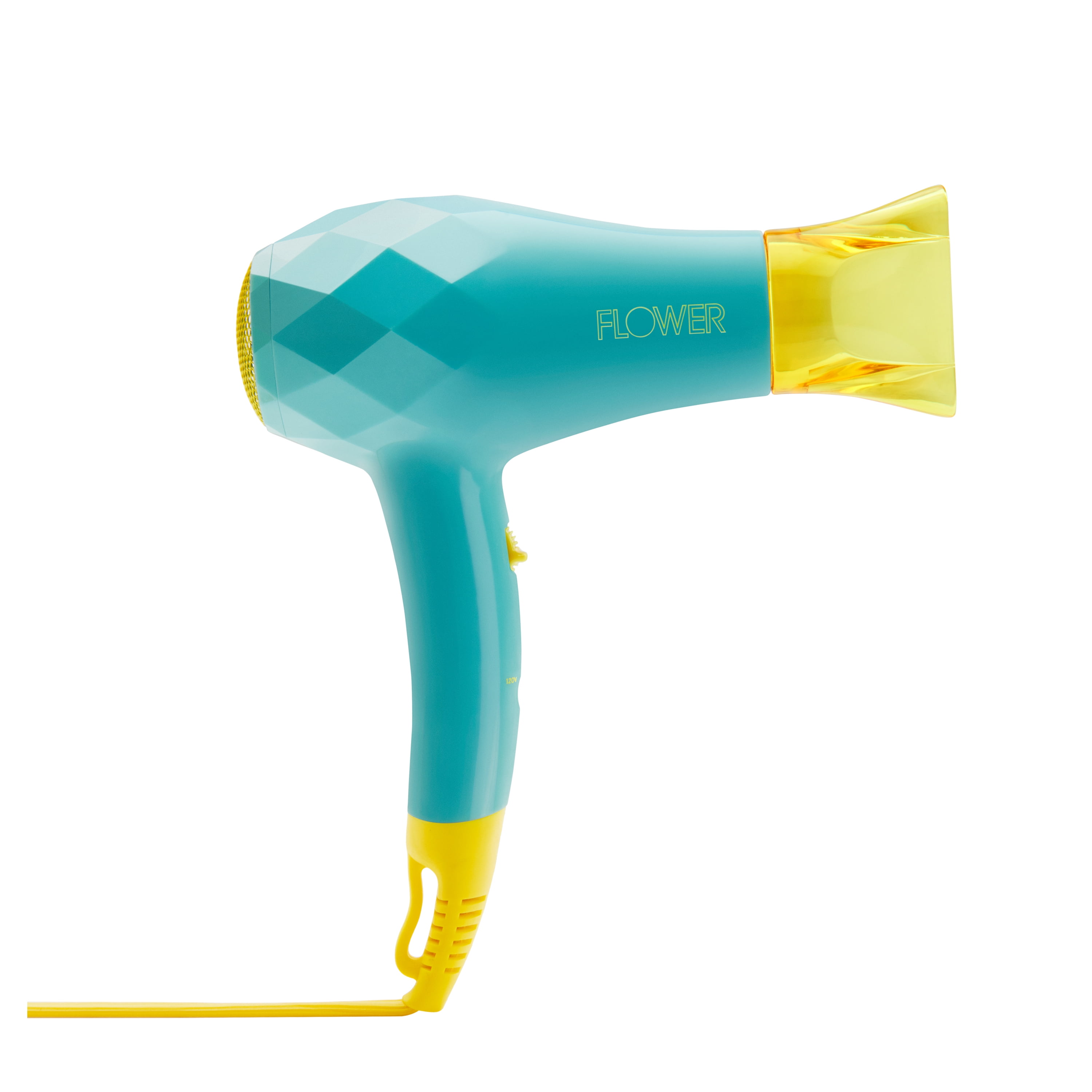 blue travel hair dryer