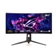 thumbnail image 1 of Monitor de juegos curvo ASUS ROG Swift 34" OLED Ultrawide 800R (PG34WCDM) - 21:9 (3440 x 1440), 240 Hz, 0,03 ms, USB-C 90 W PD, 1300 nits (renovado), 1 of 5