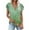 Green, variant on QENGING Summer Tops for Women 2023 Lightweight V-Neck Short Sleeve Print Casual T-shirt Blouse