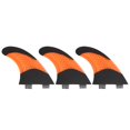 thumbnail image 4 of Aletas de seguimiento de quillas de fibra de vidrio de color naranja para kayaks, canoas y botes de remos: diseño FCS G5 de Integral, 4 of 8
