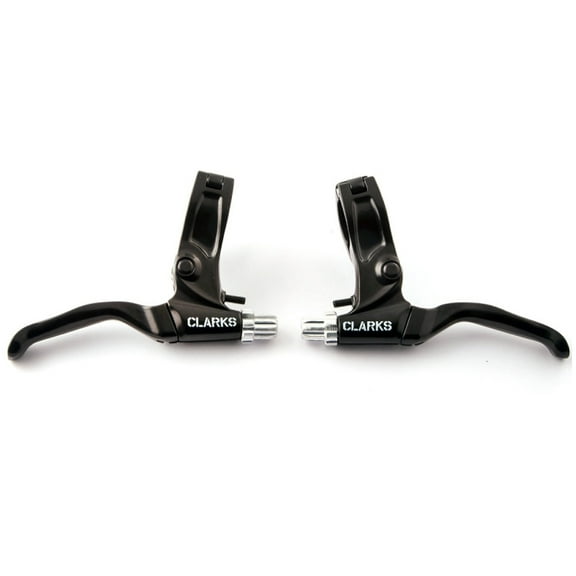 Clarks 370D V-Brake Levers Black Pair Forged Alloy Construction