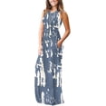 thumbnail image 2 of Vestido largo suelto sin mangas de verano para mujer Vestido largo casual con bolsillos Ormromra, 2 of 3