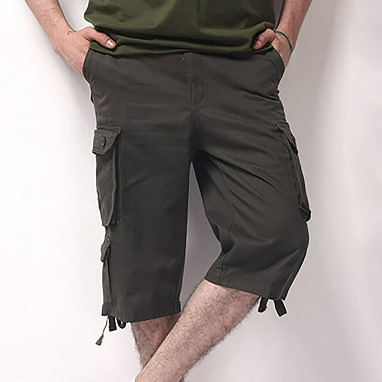 【BAON】24SS★ [BAONHAUS] Hotani Banding Cargo Bermuda Pants Halten Men's Relaxed Fit Printed Cargo Shorts, Whale