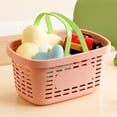 thumbnail image 6 of IMossad Shower Caddy with Drainage Holes, Hollow Portable Handheld Bathroom Storage Basket, Multi-Purpose Toiletry Organizer for Dorm, Gym & Shower Supplies, 6 of 6