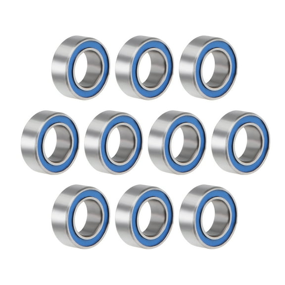 MR74-2RS Deep Groove Ball Bearing 4x7x2.5mm Double Sealed ABEC-3 Bearing 10-Pack