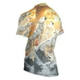 thumbnail image 3 of joogoo Wolf at Sunset Pattern Men's Cycling Jerseys Mountain Bike Short Sleeve Tops 2XL, 3 of 7