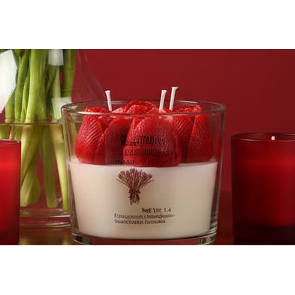 Red Tulip’s Scented candle