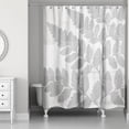 thumbnail image 2 of Creative Products Light Gray Fern Collage 71x74 Shower Curtain, 2 of 2
