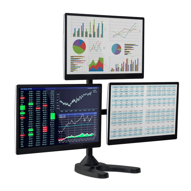 MountIt! VESA Mount Adapter Mounting Kit for NonVESA Monitors Fits 1327 Inch Screens
