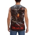 thumbnail image 4 of Berserk Men's Tank Top Lightweight Summer Sleeveless Tee Shirt Muscle Tank Tops Workout T-Shirts Casual Athletic Undershirts, 4 of 7