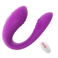 thumbnail image 1 of Consolador en forma de U Vibrador Punto G Vibrador Clítoris Estimulación fuerte Vaginal yeacher Producto vivo, 1 of 7