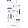 thumbnail image 6 of ANZZI Riposte 6-Bar Floor Mount Electric Towel Warmer - Polished Chrome, 6 of 6