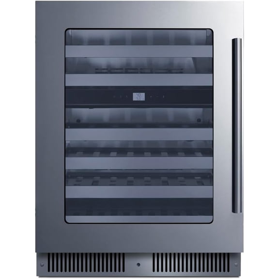 24" Dual Zone Built-In Wine Cellar