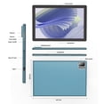 thumbnail image 4 of Baken Android 14 Tablet 10.1 inch with Case, 12GB, 64GB, IPS Touch Screen, Quad-Core,1280x800 | Wi-Fi6 | 6000mAh | Google Certified(Blue), 4 of 8