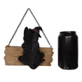 thumbnail image 6 of Ebros Black Cat With Witch Hat And Happy Halloween Sign Wall Ceiling Hanger, 6 of 6