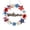 #1, variant on FastXmas 4th of July Decoration, Wooden Welcome Wreath For Front Door Red White And Blue Star Sign Patriotic Memorial Day Porch Wall Door Outside 250th Anniversary Decor(12*12 In)