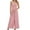 Pink, variant on Penkiiy Jumpsuits for Women Women Fashion Solid Color Casual Lapel Belt Short Sleeve Overalls Pink M Jumpsuits