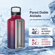 thumbnail image 2 of Termo Vaso-botella  Bloosom Acero Inoxidablecon Fría/caliente 64 Oz Rojo/Azul, 2 of 5