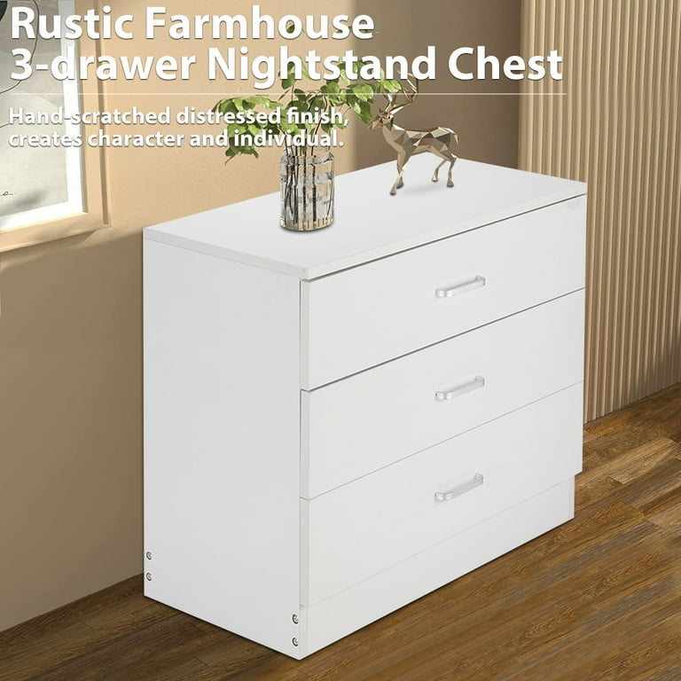 Blisswood 3 Piece Bedroom Furniture Set, High Gloss 2 Door 2 Drawers