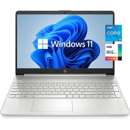 2022 HP Pavilion 15 Laptop, 15.6 FHD IPS Anti-Glare Display, 11th Gen Intel Core i5-1135G7, Intel Iris Xe Graphics, 32 GB RAM, 1 Silver 15-15.99 inches